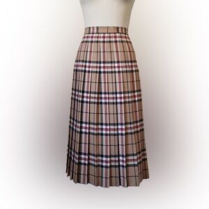🌟Host Pick🌟Laird-Portch of Scotland Wool Plaid Midi  Skirt